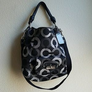 Black Satchel Coach purse
